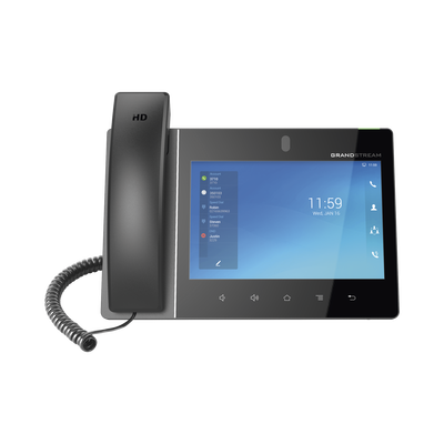 Teléfono IP Android 11, 16 líneas SIP con 16 cuentas, pantalla táctil 8", puertos Gigabit, Wi-Fi, Bluetooth, PoE, codec Opus, IPV4/IPV6 con gestión en la nube GDMS Teléfono IP Android 11, 16 líneas SIP con 16 cuentas, pantalla táctil 8", puertos Gigabit, Wi-Fi, Bluetooth, PoE, codec Opus, IPV4/IPV6 con gestión en la nube GDMS