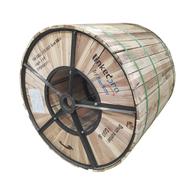 Carrete de 4 km de Fibra Óptica Aérea Figura 8 G.652D, Monomodo de 24 Hilos, Exterior, Span 100, Loose Tube Carrete de 4 km de Fibra Óptica Aérea Figura 8 G.652D, Monomodo de 24 Hilos, Exterior, Span 100, Loose Tube