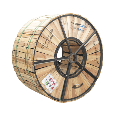 Carrete de 4 km de Fibra Óptica para Exterior G.652D, Armada, Monomodo de 48 Hilos, Loose Tube, Color Negro, Para Instalación en Ducto Subterráneo o Enterrado Directo Carrete de 4 km de Fibra Óptica para Exterior G.652D, Armada, Monomodo de 48 Hilos, Loose Tube, Color Negro, Para Instalación en Ducto Subterráneo o Enterrado Directo