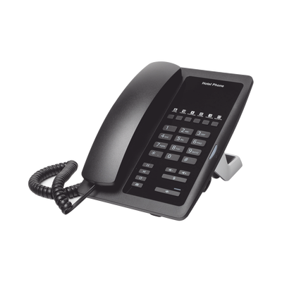 Teléfono IP para Hotelería, profesional con 6 teclas programables para servicio rápido (Hotline), plantilla personalizable con PoE Teléfono IP para Hotelería, profesional con 6 teclas programables para servicio rápido (Hotline), plantilla personalizable con PoE