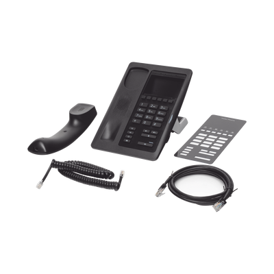 Teléfono IP para Hotelería, profesional con 6 teclas programables para servicio rápido (Hotline), plantilla personalizable con PoE Teléfono IP para Hotelería, profesional con 6 teclas programables para servicio rápido (Hotline), plantilla personalizable con PoE