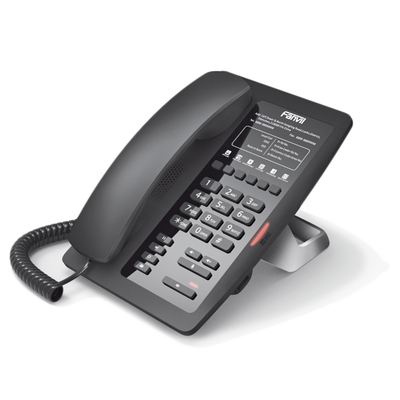 Teléfono IP para Hotelería, profesional con 6 teclas programables para servicio rápido (Hotline), plantilla personalizable con PoE Teléfono IP para Hotelería, profesional con 6 teclas programables para servicio rápido (Hotline), plantilla personalizable con PoE