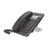 (H5W Color Negro)Teléfono IP WiFi para Hotelería, profesional de gama alta con pantalla LCD de 3.5 pulgadas a color, 6 teclas programables para servicio rápido (Hotline) PoE