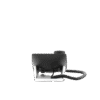 (H5W Color Negro)Teléfono IP WiFi para Hotelería, profesional de gama alta con pantalla LCD de 3.5 pulgadas a color, 6 teclas programables para servicio rápido (Hotline) PoE
