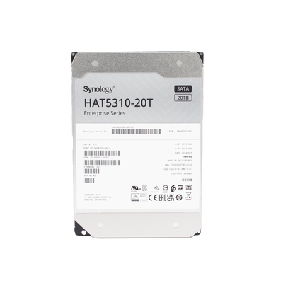 Unidades de almacenamiento empresariales / Disco duro 20TB / 7200RPM / NAS SYNOLOGY