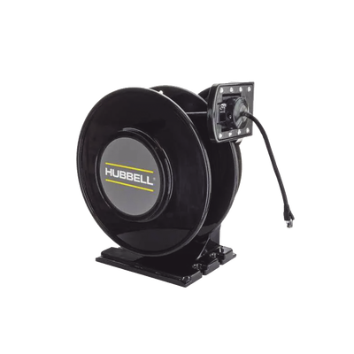 Black Industrial Reel, 50 Ft, CAT6 Cable