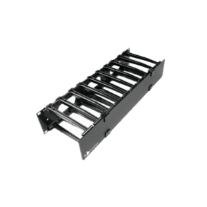 Organizador de Cable Horizontal RouteIT, Sencillo, Para Rack de 19in, 6in de profundidad, 1UR