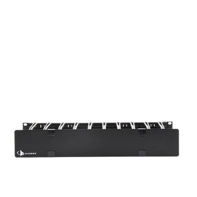 Organizador de Cable Horizontal RouteIT, Sencillo, Para Rack de 19in, 6in de profundidad, 2UR Organizador de Cable Horizontal RouteIT, Sencillo, Para Rack de 19in, 6in de profundidad, 2UR