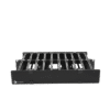 Organizador de Cable Horizontal RouteIT, Doble, Para Rack de 19in, 6in de profundidad, 2UR
