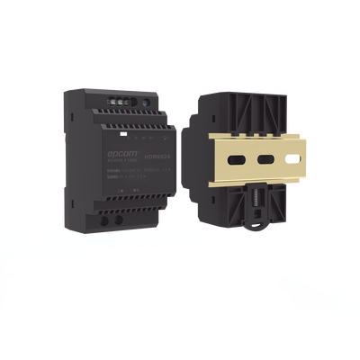Fuente de Poder Industrial Entrada: 100-240 Vca / Salida: 24 Vcc/ 2.5 A/ 60 W/ Riel Din