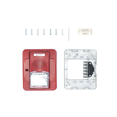 Sirena/Estrobo, 12 VCD, Multicandela, P/Pared (0500-05980) Sirena/Estrobo, 12 VCD, Multicandela, P/Pared (0500-05980)