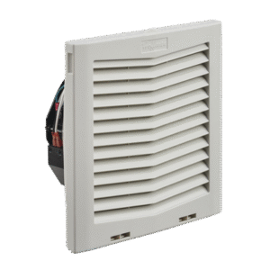 Ventilador Con Filtro de Montaje Lateral HF10, Con Flujo de Aire de 159 CFM, 115 Vca, Color Gris Claro Ventilador Con Filtro de Montaje Lateral HF10, Con Flujo de Aire de 159 CFM, 115 Vca, Color Gris Claro