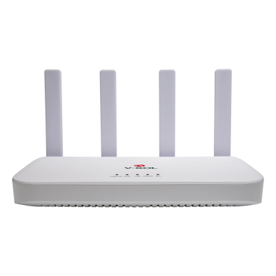 ONU XGSPON / Wi-Fi 6 / 1 Puerto RJ45 2.5 Gbps / 3 Puertos RJ45 1 Gbps / 1 FXS / 1 Puerto USB /