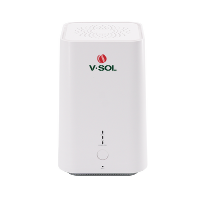 ONU DualMode GPON/EPON / Wi-Fi Doble Banda 2.4 y 5 GHz / Soporta MESH / 2 Puertos Gigabit / 1 Puerto PON SC/UPC / 1 puerto FXS / Hasta 1200 Mbps vía Wi-Fi