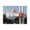 Antena Sectorial Asimétrica Carrier Class, apertura 20 grados tipo cuerno 20.5 dBi 5180-6000 MHz conectores tipo N hembra
