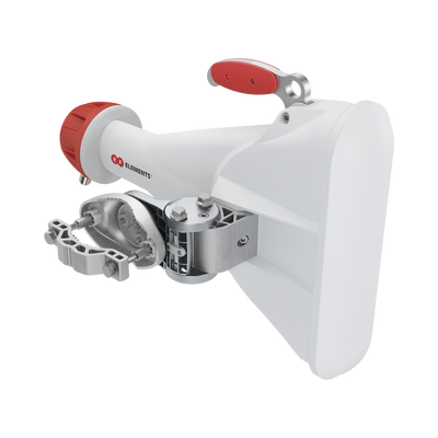 Antena Sectorial Asimétrica Carrier Class apertura 60 grados tipo cuerno 17 dBi 5180-6000 MHz conectores tipo N hembra