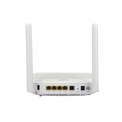 ONU GPON WiFi 6, 2.4/5 GHz, 4 puertos Gigabit + 1 POTS + 2 USB, conector SC/UPC ONU GPON WiFi 6, 2.4/5 GHz, 4 puertos Gigabit + 1 POTS + 2 USB, conector SC/UPC