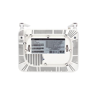 ONU GPON WiFi 6, 2.4/5 GHz, 4 puertos Gigabit + 1 POTS + 2 USB, conector SC/UPC ONU GPON WiFi 6, 2.4/5 GHz, 4 puertos Gigabit + 1 POTS + 2 USB, conector SC/UPC