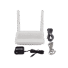 ONU GPON WiFi 6, 2.4/5 GHz, 4 puertos Gigabit + 1 POTS + 2 USB, conector SC/UPC ONU GPON WiFi 6, 2.4/5 GHz, 4 puertos Gigabit + 1 POTS + 2 USB, conector SC/UPC