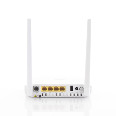 ONU GPON, WiFi 2.4 GHz, 2 Puertos Gigabit + 2 Puertos Fast Ethernet, conector SC/UPC