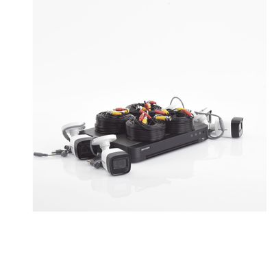 (MICRÓFONO INTEGRADO) KIT TURBOHD 5 Megapixel / DVR 4 Canales / 4 Cámaras Bala con Micrófono Integrado (exterior 2.8 mm) / Fuente de Poder / Accesorios de Instalación (MICRÓFONO INTEGRADO) KIT TURBOHD 5 Megapixel / DVR 4 Canales / 4 Cámaras Bala con Micrófono Integrado (exterior 2.8 mm) / Fuente de Poder / Accesorios de Instalación