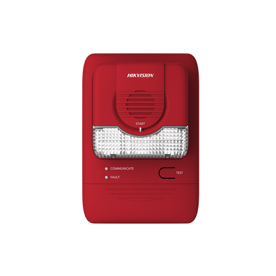 (HikFire) Alarma de Sonido y Luz / Comunicación LoRa / Alarma ≥ 85 dB / Instalación en Pared (HikFire) Alarma de Sonido y Luz / Comunicación LoRa / Alarma ≥ 85 dB / Instalación en Pared