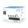 Kit TurboHD 1080p / DVR 4 Canales / 4 Cámaras Bala ColorVu con Micrófono Integrado / Fuente de Poder / Accesorios de Instalación Kit TurboHD 1080p / DVR 4 Canales / 4 Cámaras Bala ColorVu con Micrófono Integrado / Fuente de Poder / Accesorios de Instalación