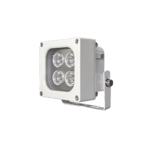 Iluminador LED de Alta Potencia | Luz Blanca | 10 Metros de Iluminación | Cobertura 120° | IP66 | Bajo Consumo de Energía | Fotocélula Incorporada | Soporte en “U” | Carcasa de Aluminio | Alta Transmitancia de Luz. | C