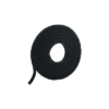 Rollo de Cinta de Contacto, de 75 Pies (22.9m) de Largo, 19.1 mm de Ancho, Color Negro