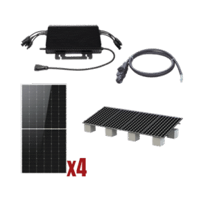 Kit Solar Interconexion / 2kW 220Vca / Microinversores HOYMILES / Montaje Incluido Kit Solar Interconexion / 2kW 220Vca / Microinversores HOYMILES / Montaje Incluido