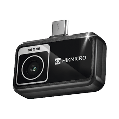MINIE - Cámara Termográfica Portátil para Celulares (Android) / Conector Tipo USB - C / Lente 1.3 mm / IP40 / JPEG (Imagen) / Video (MP4) / Rango de Medición de -20°C a 400°C