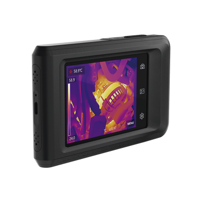 POCKET2 - Cámara Termográfica Portátil Lente 3.5 mm (256 × 192) / WiFi / IP54 / Memoria interna 16 Gb / Hasta 4 Horas de Funcionamiento Continuo