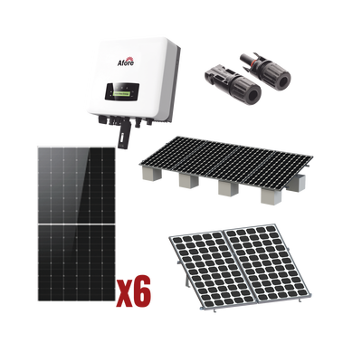 Kit Solar Interconexion / 3kW 220Vca / Inversor AFORE / Montaje Incluido Kit Solar Interconexion / 3kW 220Vca / Inversor AFORE / Montaje Incluido
