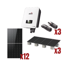 Kit Solar Interconexion / 7kW 220Vca / Inversor AFORE / Montaje Incluido Kit Solar Interconexion / 7kW 220Vca / Inversor AFORE / Montaje Incluido