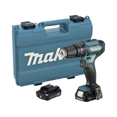 Taladro Combinado de 12Vcc, con tecnología CXT, (Incluye 2 Baterías y Cargador Rápido, Maletín plástico). Taladro Combinado de 12Vcc, con tecnología CXT, (Incluye 2 Baterías y Cargador Rápido, Maletín plástico).