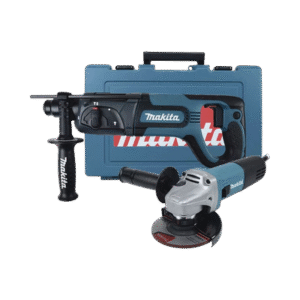 Kit de Martillo Rotatorio SDS PLUS HR2475X4 y Esmeriladora Angular 9557NB de 4-1/2 in Kit de Martillo Rotatorio SDS PLUS HR2475X4 y Esmeriladora Angular 9557NB de 4-1/2 in