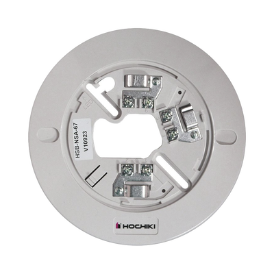 Base De 6" Color Hueso Para Sensores Análogos Direccionales Hochiki (0300-06820) 7TH Edición UL268 Base De 6" Color Hueso Para Sensores Análogos Direccionales Hochiki (0300-06820) 7TH Edición UL268