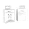 Cable USB-C a USB-C / 1 Metro / Ideal para Celulares Android / Carga Rápida 3 Amp / Carga y Sincronización de Datos / 480 Mbps / 60 Watts