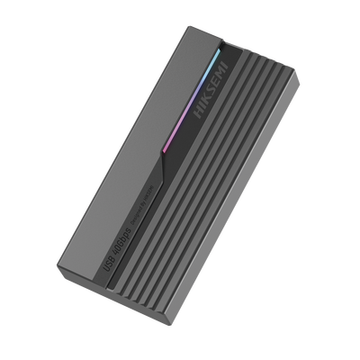 Carcasa para SSD M.2 (Enclosure) / Conector USB-C / RGB / Hasta 40 Gbps