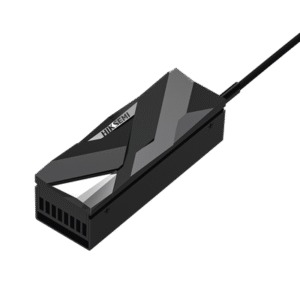 Disipador de calor Activo para SSD M.2 / Aleación de Aluminio / Fácil de Instalación / Ideal para PC de Escritorio