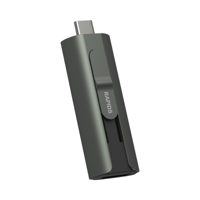 Memoria USB Dual impulsado por SSD Core / 512 GB / USB-C y USB-A / 1000 MB/s de Escritura