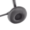 Diadema monoaural con tecnología antishock para teléfonos IP FANVIL y Polycom con micrófono de cancelación de ruido, larga durabilidad Diadema monoaural con tecnología antishock para teléfonos IP FANVIL y Polycom con micrófono de cancelación de ruido, larga durabilidad