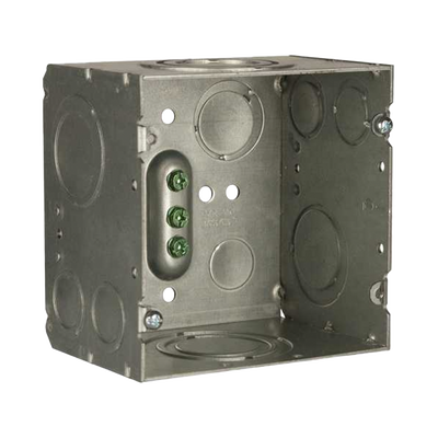 Caja Cuadrada 4- 11/16" x 4 11/16"/ Profundidad de 3-1/4"/ 2 Entradas 1", 1 1/4", 1 1/2", 2", 2 Entradas 1"-1 1/4", 2 Entradas 3/4 "- 1", 4 Entradas 1/2" - 3/4", 2 Entradas 1/2". Caja Cuadrada 4- 11/16" x 4 11/16"/ Profundidad de 3-1/4"/ 2 Entradas 1", 1 1/4", 1 1/2", 2", 2 Entradas 1"-1 1/4", 2 Entradas 3/4 "- 1", 4 Entradas 1/2" - 3/4", 2 Entradas 1/2".