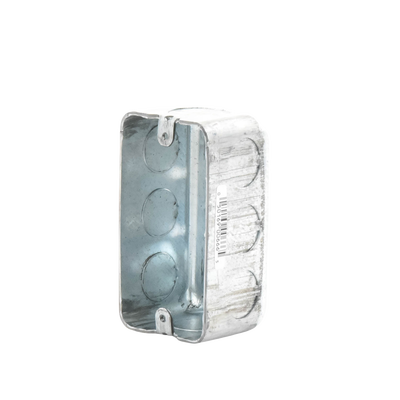 Caja (Chalupa) 4x2"/ Profundidad 1-7/8" / 7 Entradas de 1/2" y 1 de 3/4".