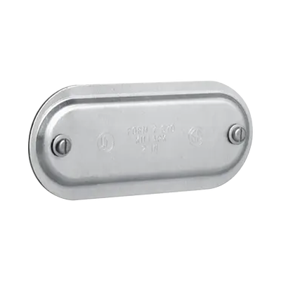 Tapa de Aluminio con Empaque para Caja Condulet de 2".