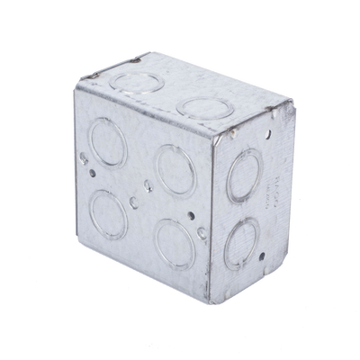 Caja Multigang de 2 Gangs/ Profundidad de 2-1/2"/ 12 Entradas de 1/2" - 3/4".