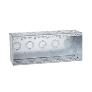 Caja Multigang de 5 Gangs/ Profundidad de 3-1/2"/ 29 Entradas de 1/2" - 3/4".