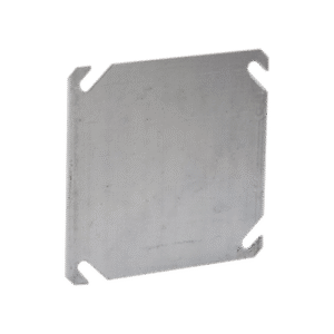 Tapa Cuadrada Ciega de 4".