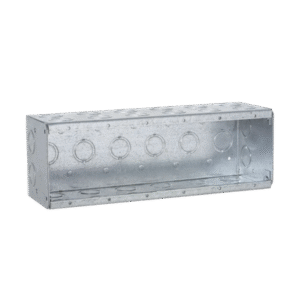 Caja Multigang de 6 Gangs/ Profundidad de 3-1/2"/ 34 Entradas de 1/2" - 3/4".