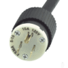 Clavija Negra 15 A 125 V CA 2 Polos 3 Hilos (NEMA 5-15P). Clavija Negra 15 A 125 V CA 2 Polos 3 Hilos (NEMA 5-15P).